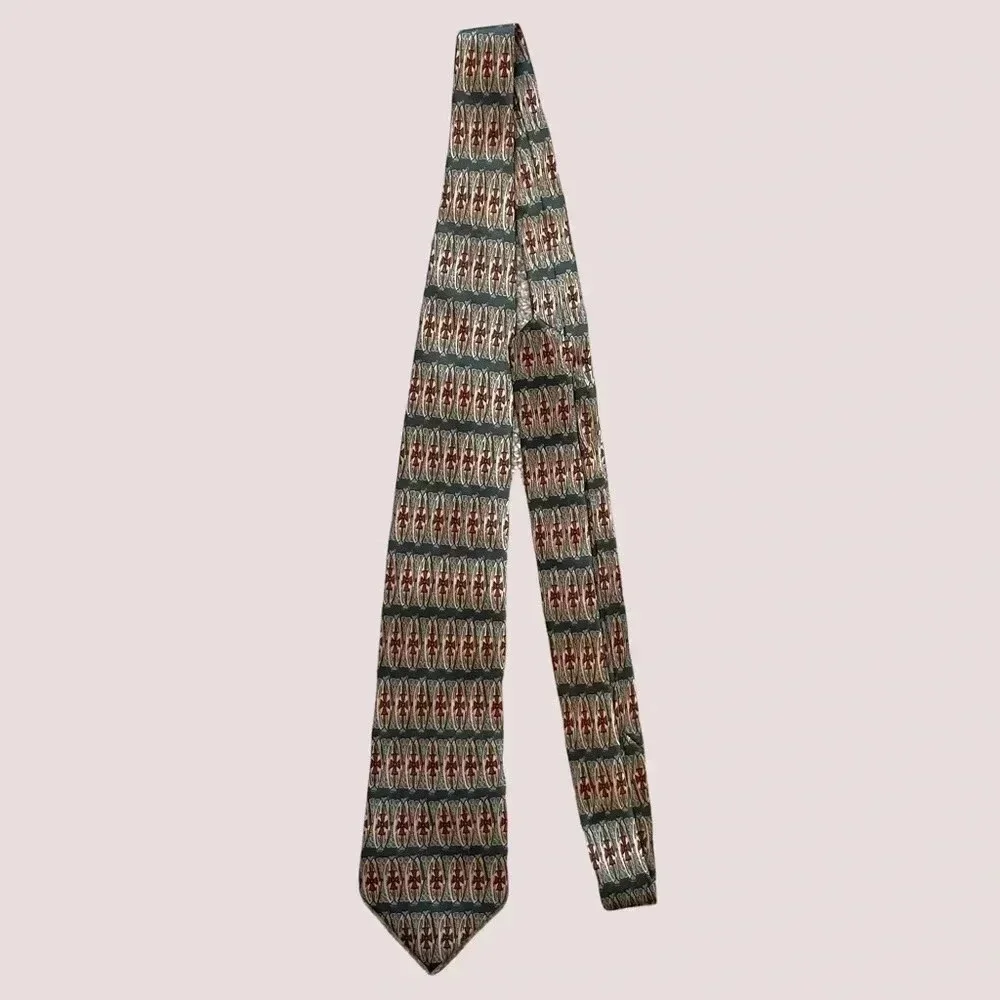 Vintage 100% Silk Tie